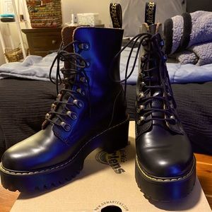 Dr. Martens Leona platform boots